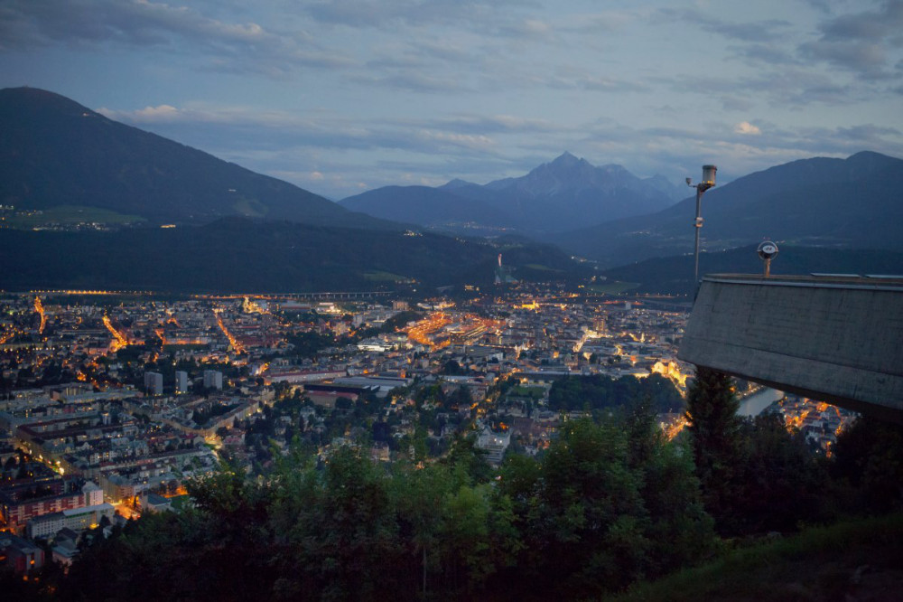 Blick über Innsbruck von der Hungerburg ©Tirol Werbung / Kathrein Verena